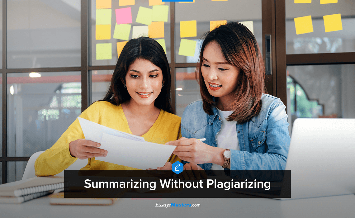 How to Summarize without Plagiarizing